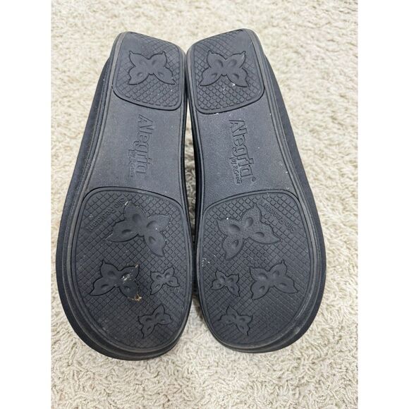 Alegria Debra Viewmaster Swirl Rainbow Leather Comfort Clogs Size EURO 38 US 7.5 - Picture 13 of 16